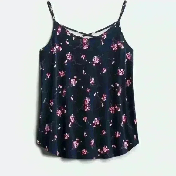 Kaileigh Tops - NWT Crisscross floral tank